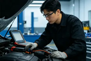 Professional auto technicians